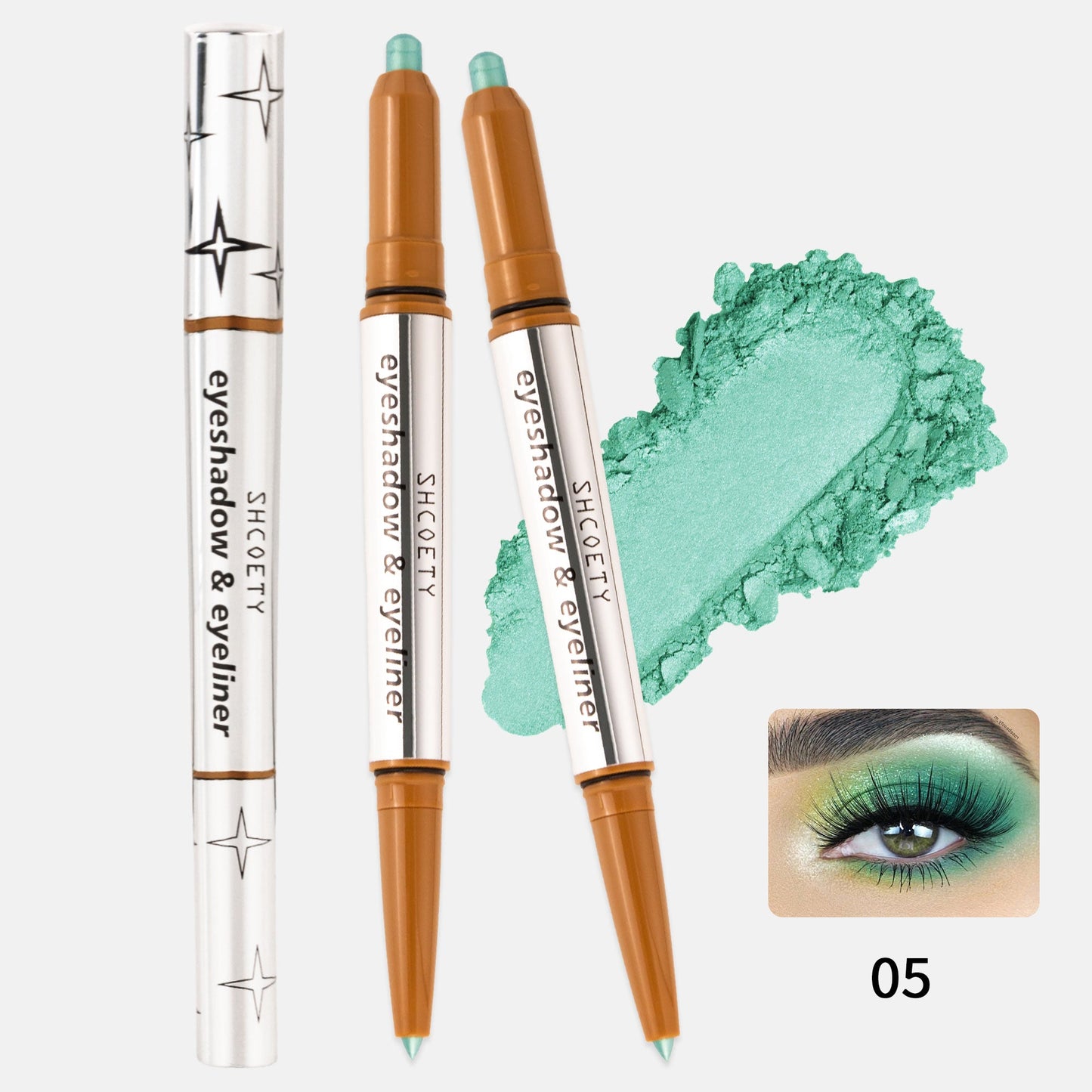 SHCOETY 5 COLOR Dual-Ended EyeshadowSET