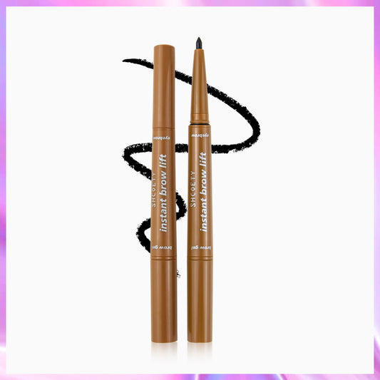 SHCOETY 4 Colors Double-ended Eyebrow Pencil And Eyebrow Gel For ShapingEyebrows, Natural, Long-lasting And Easy-to-color Eyebrow Pencil