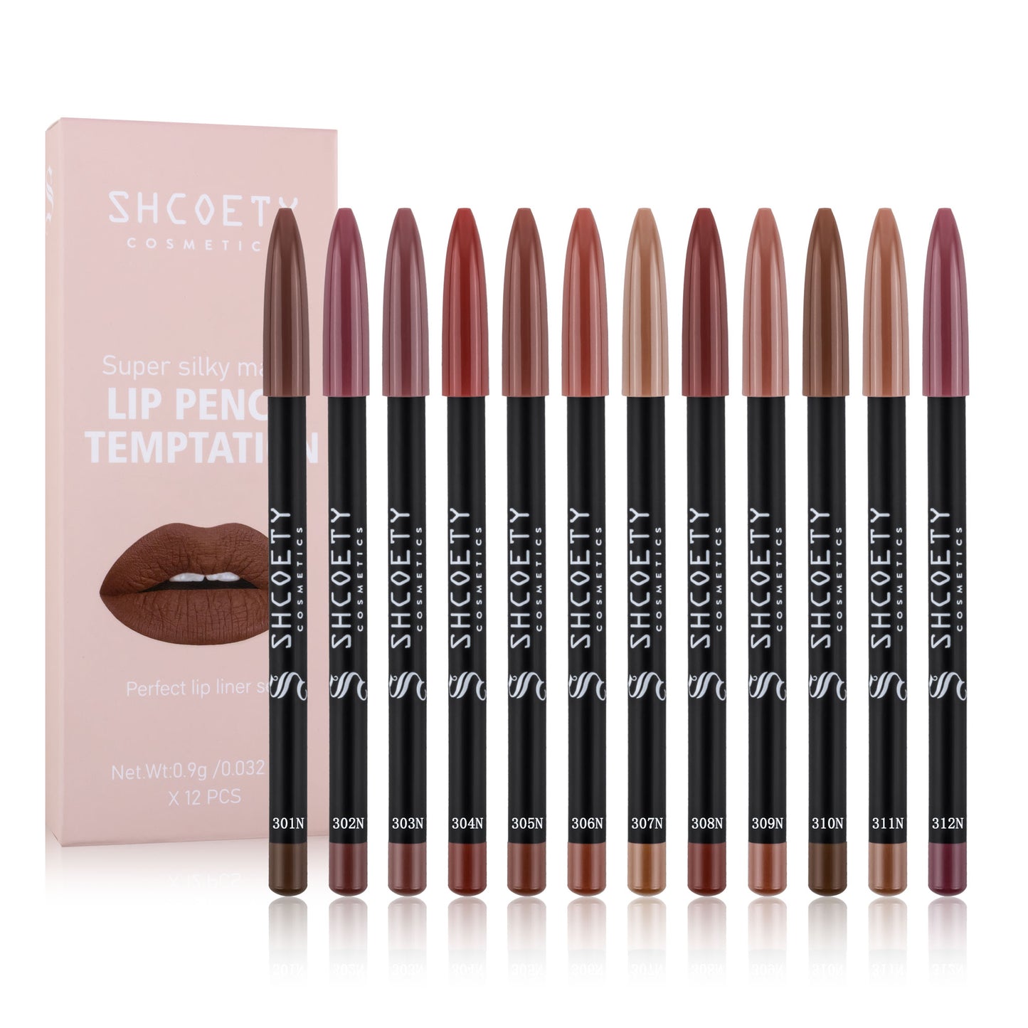 SHCOETY 36 Pcs Matte Lip Liner Set,NXS