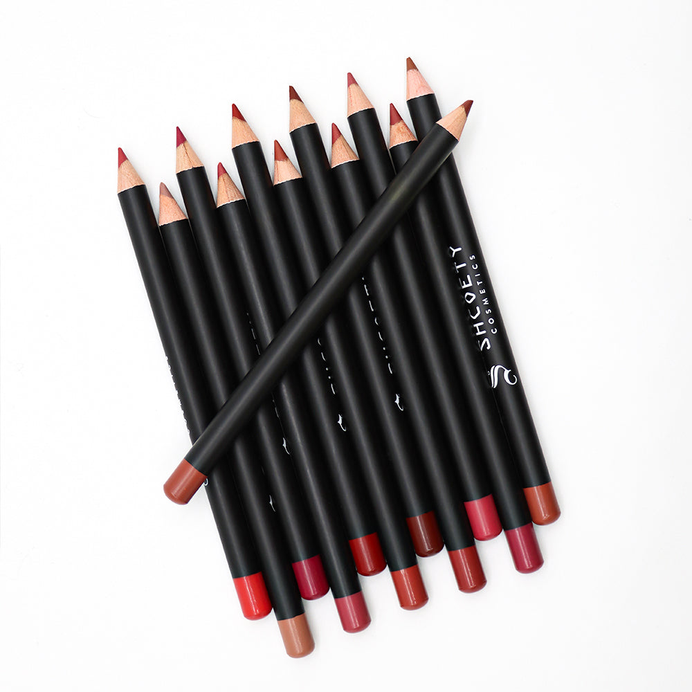 SHCOETY 36 Pcs Matte Lip Liner Set, 3X